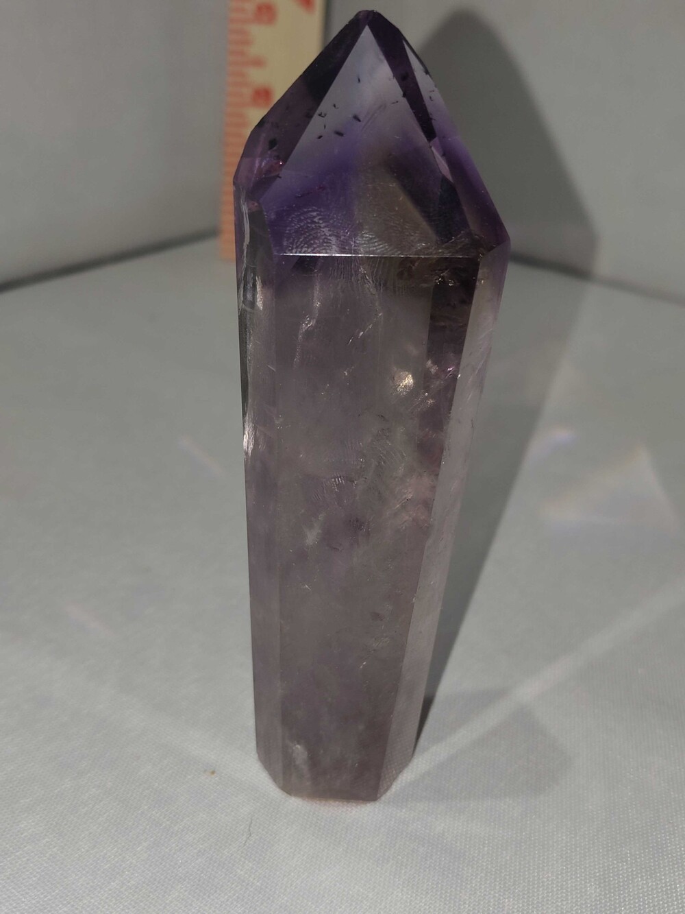Natural Polished Amethyst Crystal Point Purple 3.5 Inch Healing Stone